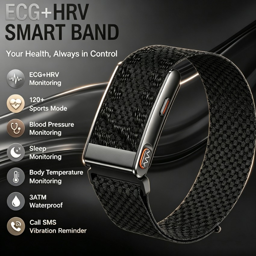 Wrist Wraps Fitness - 2026New ECG+HRV Nursing Grade Smart Bracelet3