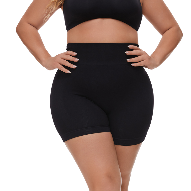 Yoga Fitness Leggings - Plus size women's Seamless Shapeing shorts