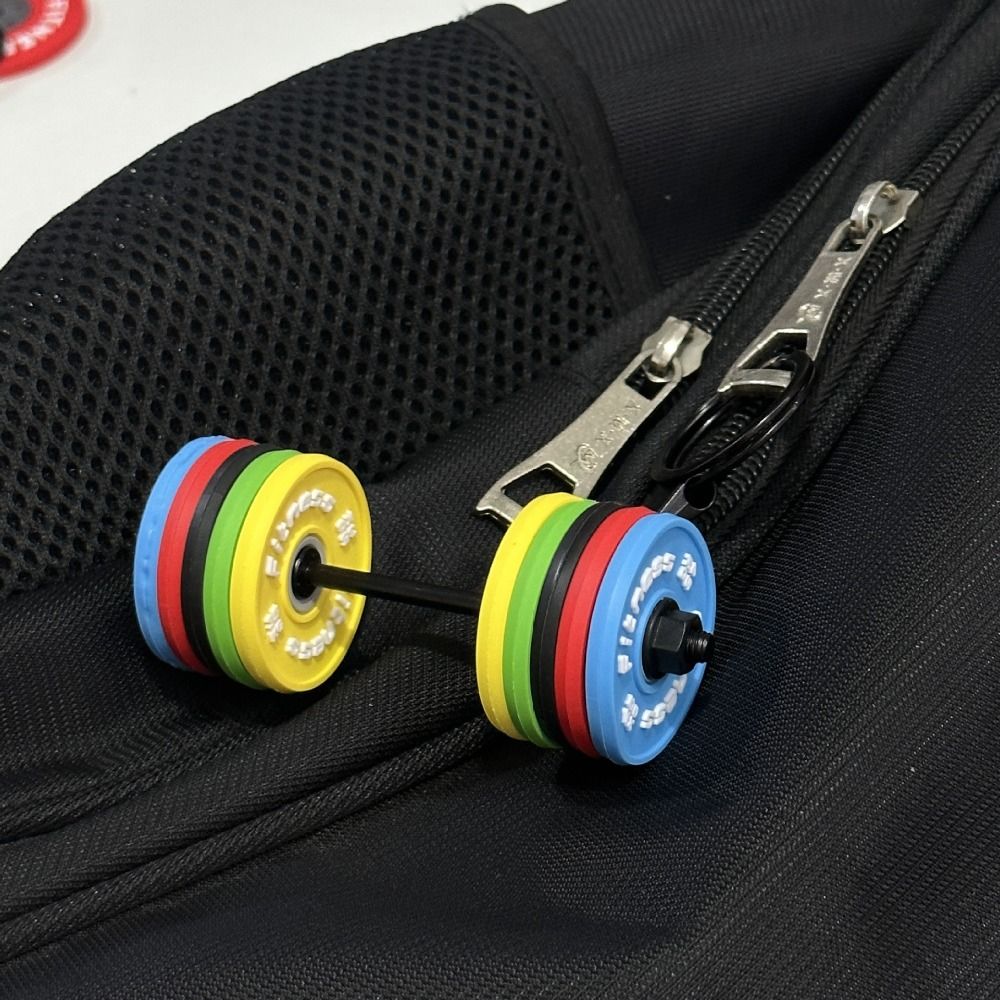 Kettlebell - Mini Barbell Plates Key Chain Water