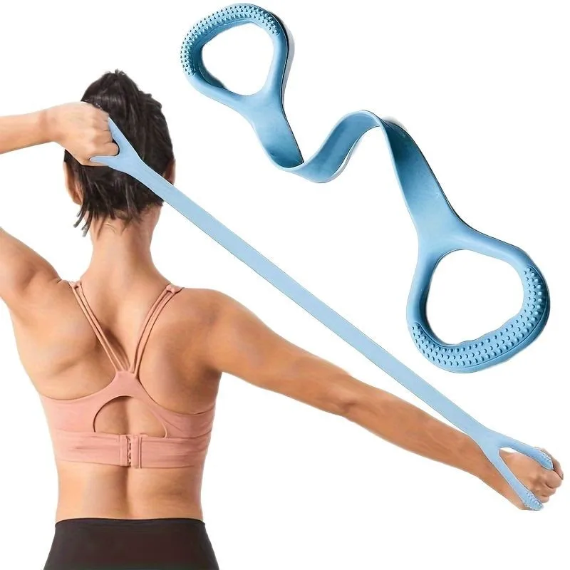 Yoga Fitness Stretching Strap - Fitness Workout Resistance Band Arm Back