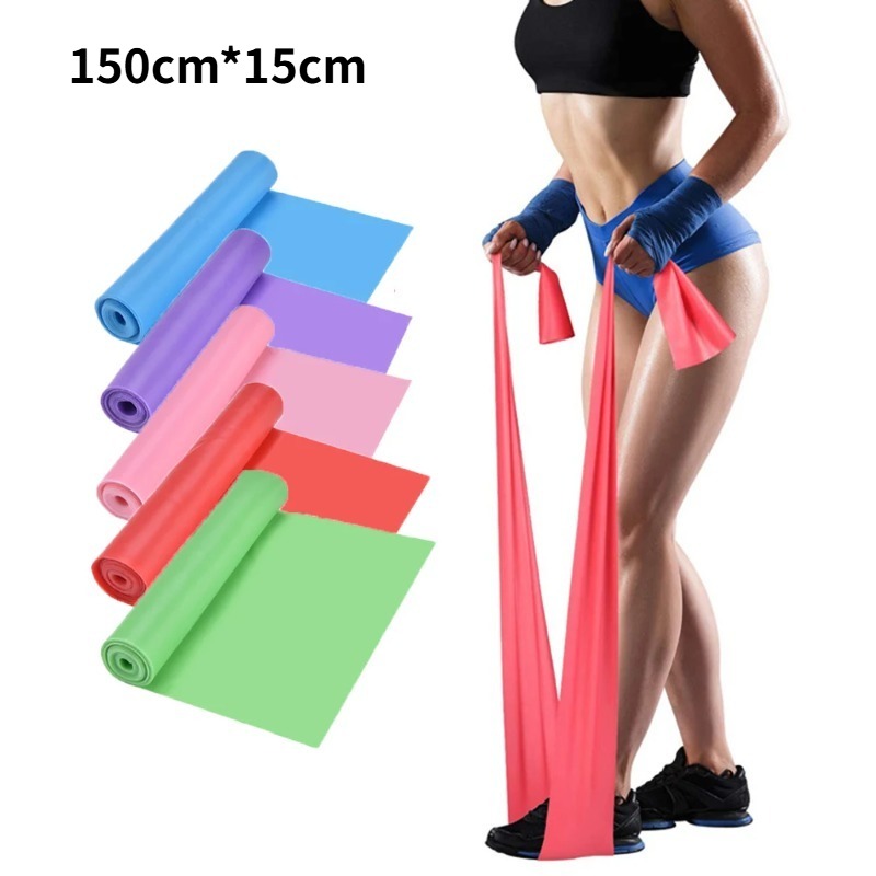 Natural Latex Resistance Bands - Yoga Fitness Stretching Strap review and price
