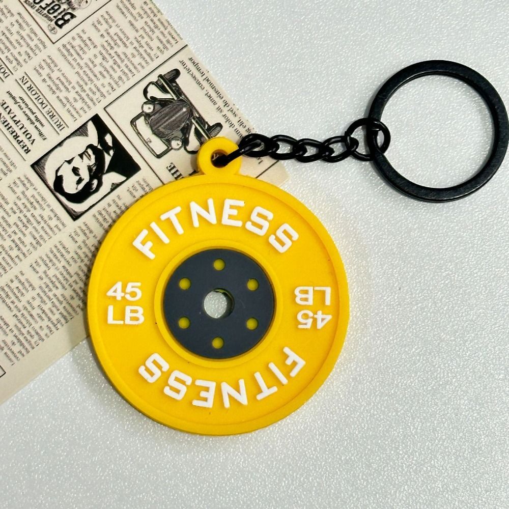 Mini Barbell Plates Key Chain  - Kettlebell review and price