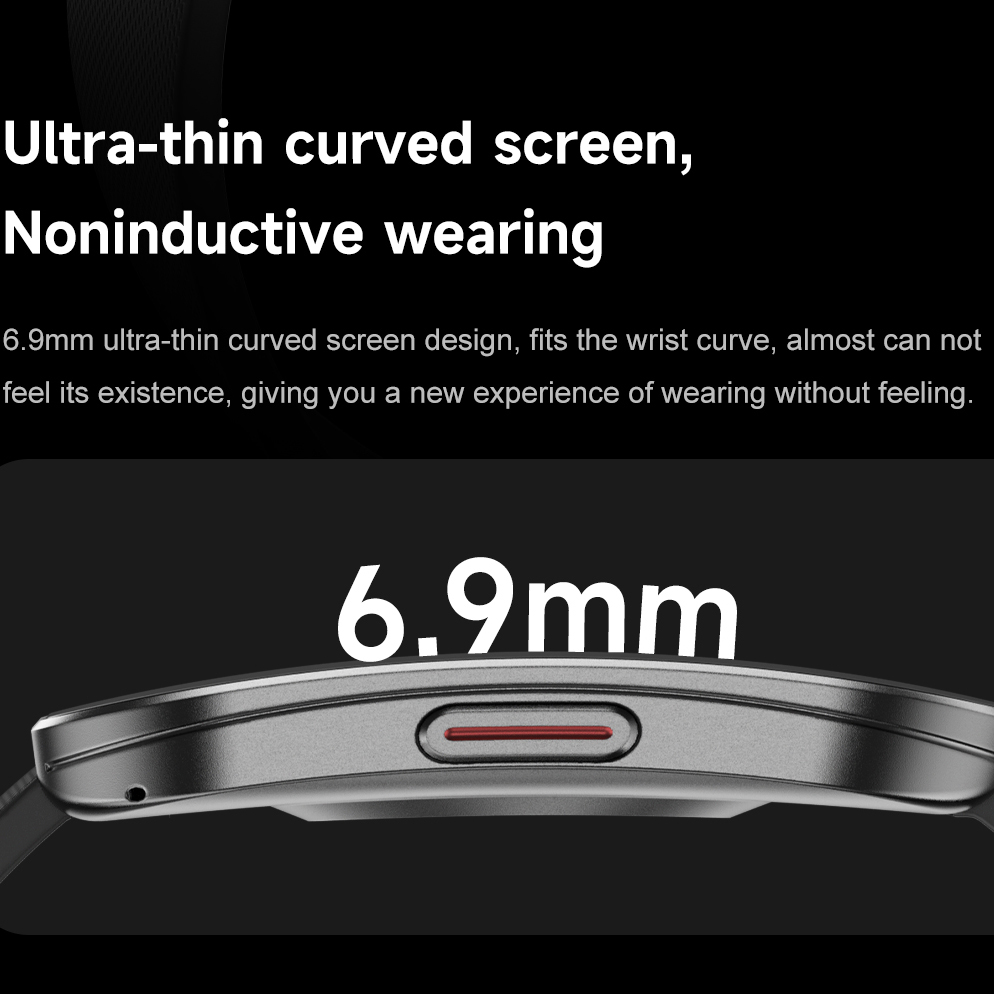 Amoled Ultra-thin Curved Water - Wrist Wraps Fitness review and price