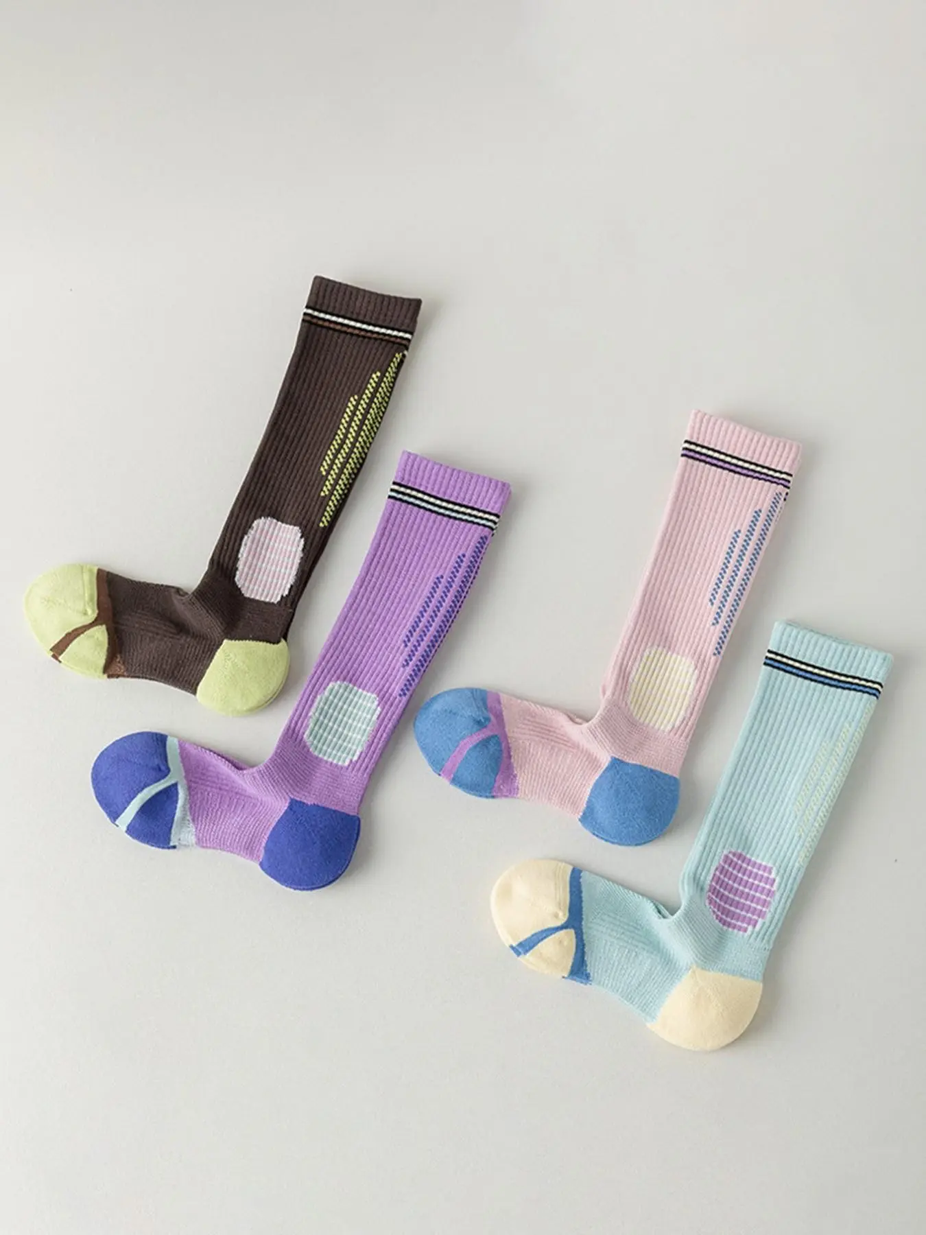 4 Pairs Women's Sporty Compres - Yoga & Fitness Center review and price
