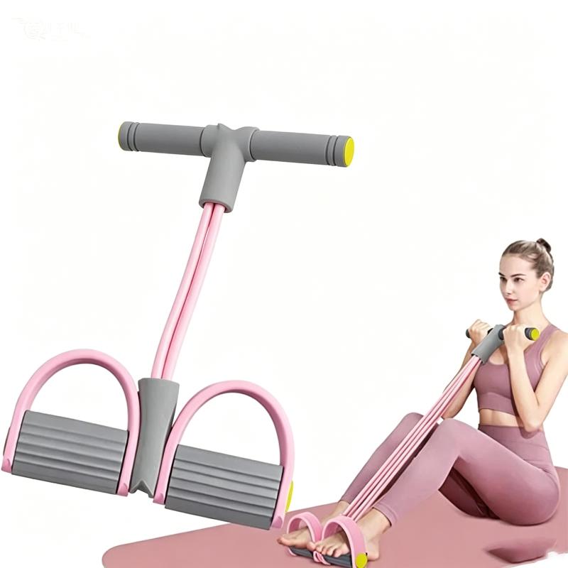 New 4-Tube Resistance Bands Yo - Yoga Fitness Stretching Strap review and price