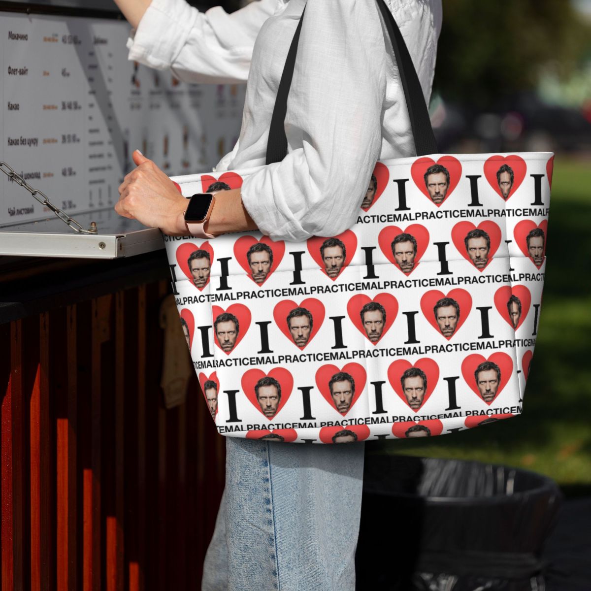 Dr House MD TV Beach Tote Bag  - Yoga Fitness Tva review and price