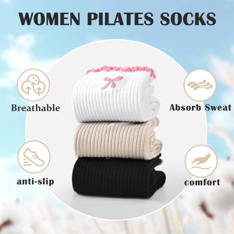 Professional Yoga Socks, Cotto - Yoga Fitness Dance review and price