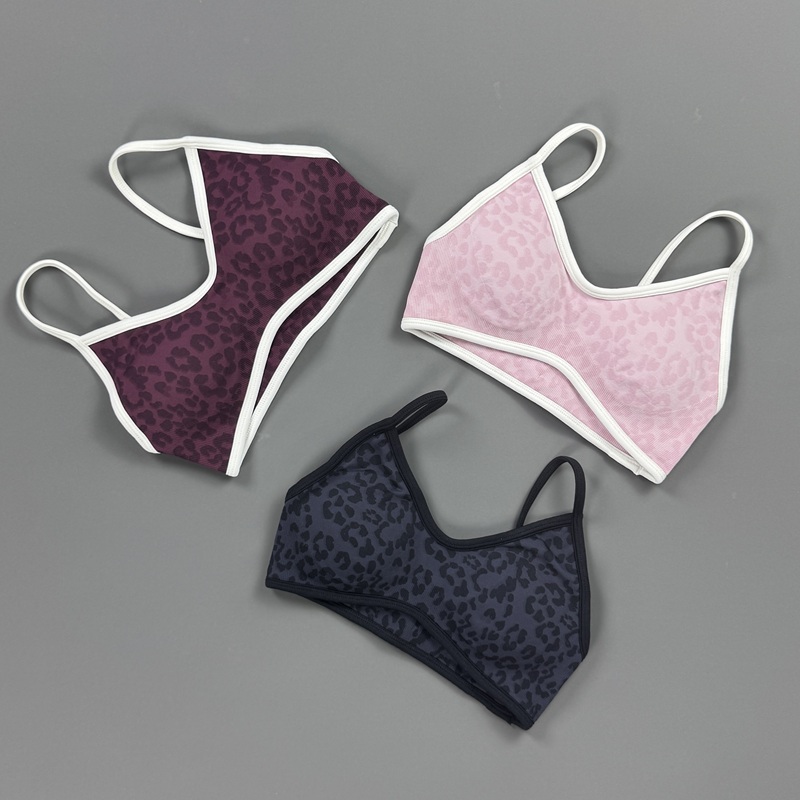 Sports Bra Women Leopard Print - Yoga Fitness Stretching Strap review and price