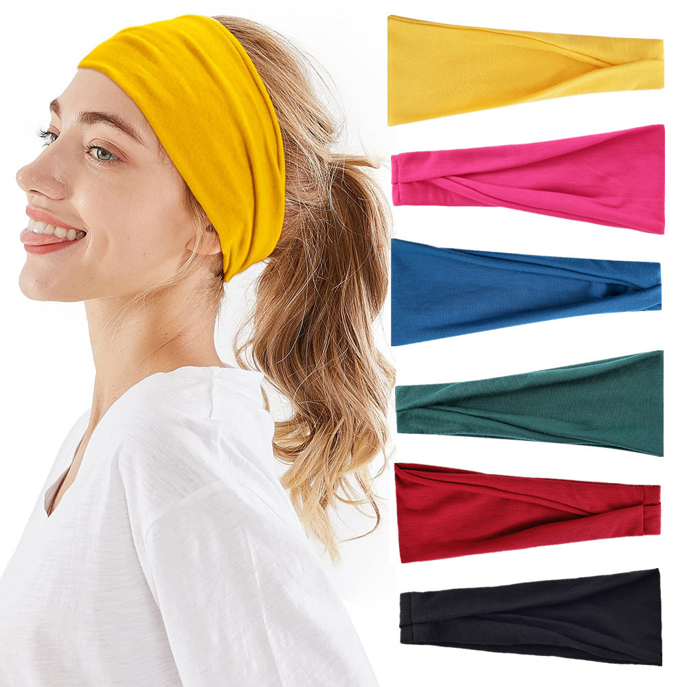 Solid Color Sports Yoga Headba - Yoga Fitness Stretching Strap review and price