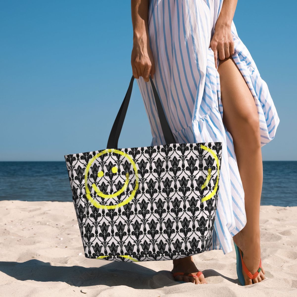 Sherlock Wallpaper Beach Tote  - Yoga Fitness Wallpaper review and price