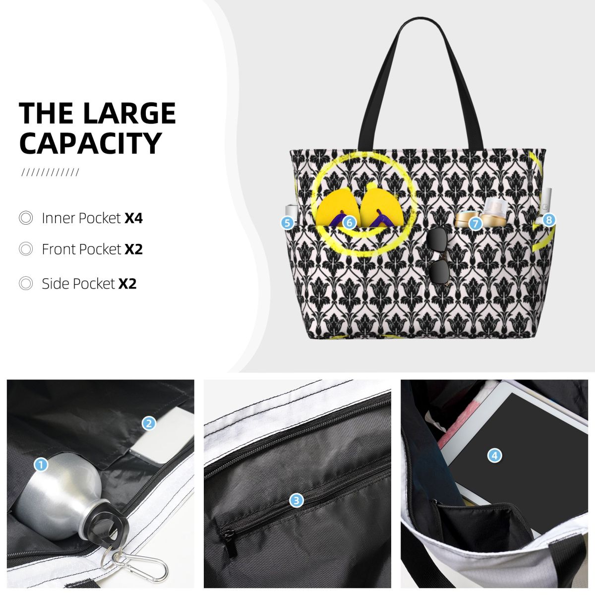 Sherlock Wallpaper Beach Tote  - Yoga Fitness Wallpaper review and price