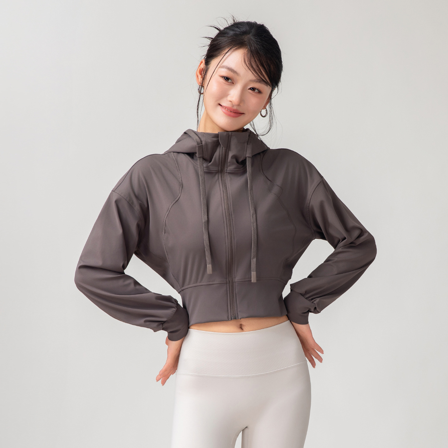 Women's Solid Color Casual Sta - Yoga & Fitness Center review and price