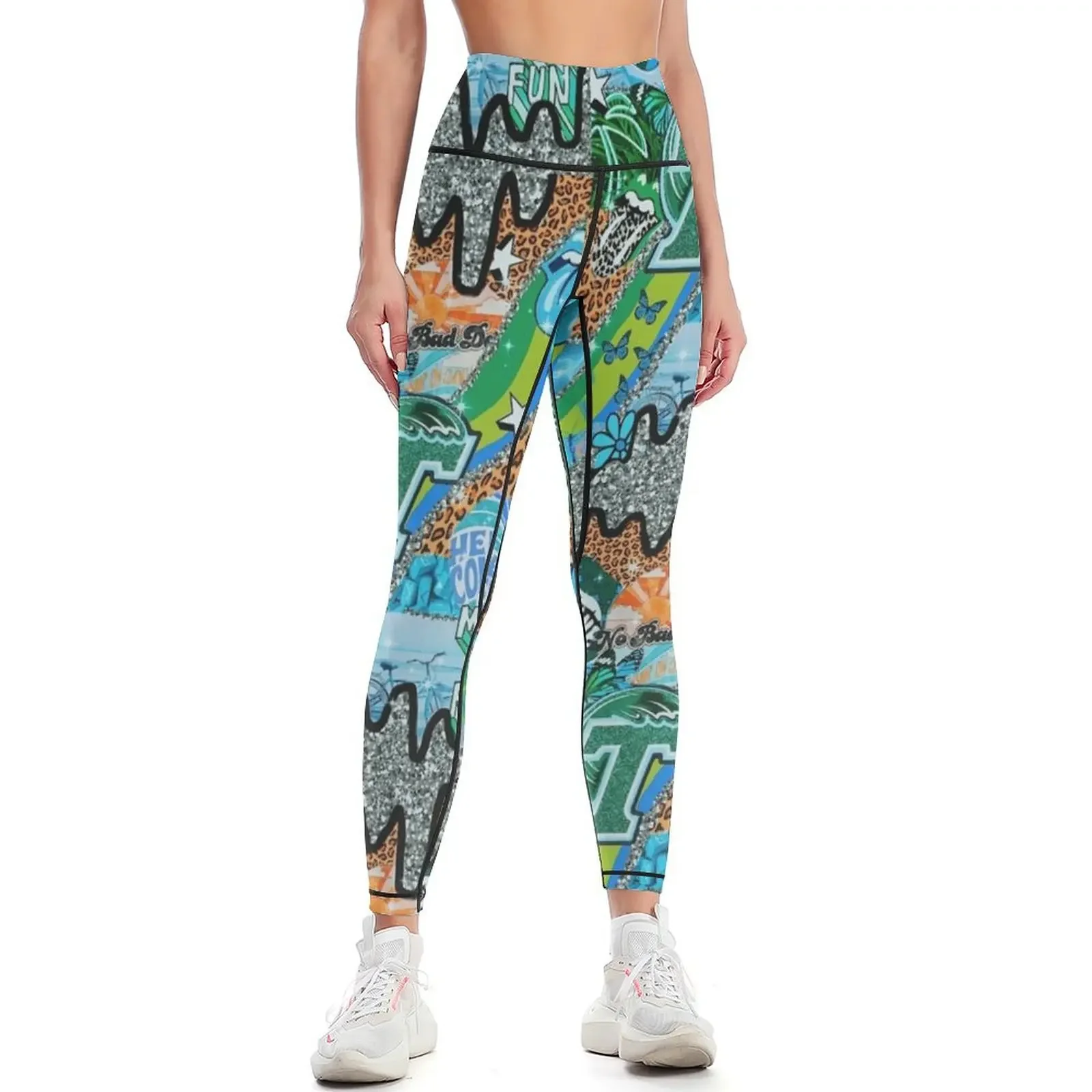 TU WALLPAPER Leggings Women's  - Yoga Fitness Wallpaper review and price