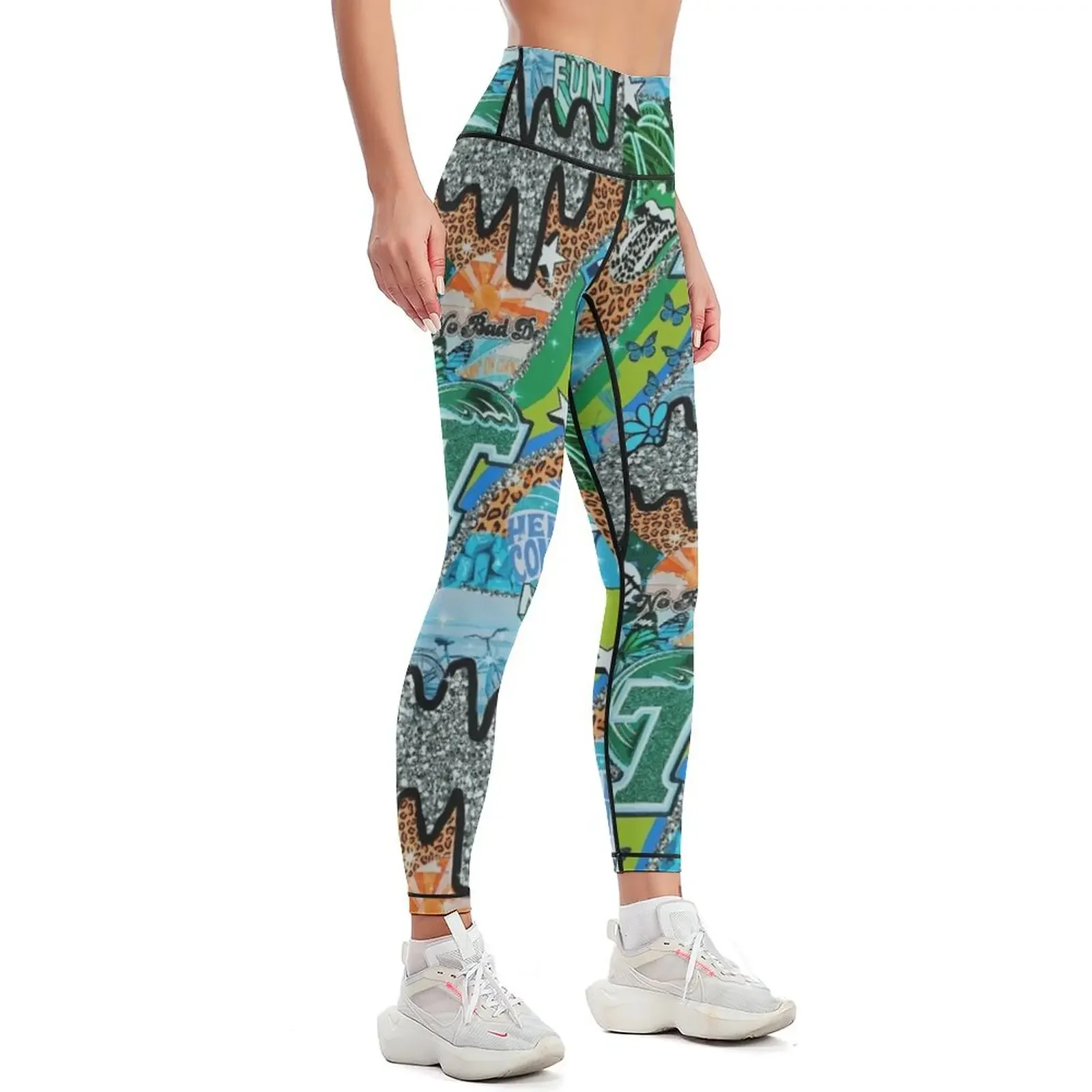 TU WALLPAPER Leggings Women's  - Yoga Fitness Wallpaper review and price