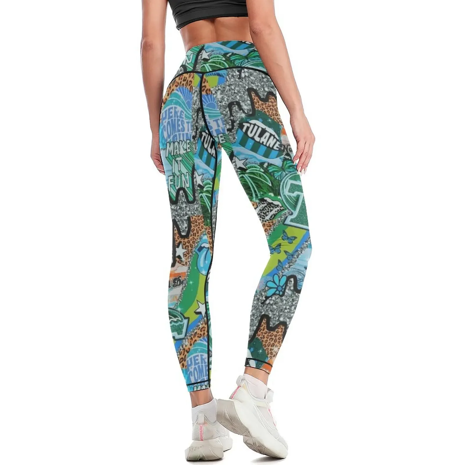 TU WALLPAPER Leggings Women's  - Yoga Fitness Wallpaper review and price