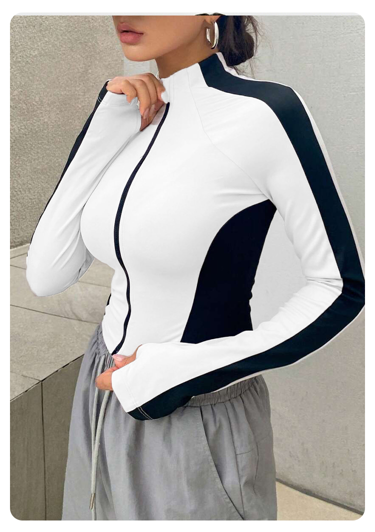 Yoga Clothes Stand Up Collar J - Yoga & Fitness Center review and price