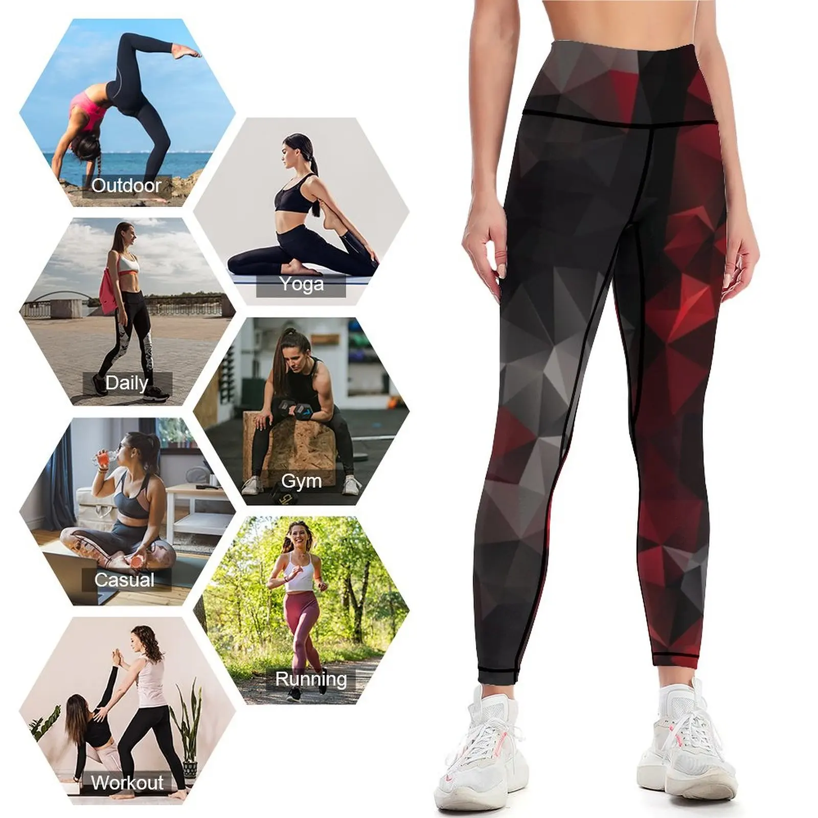 Abstract background of triangl - Yoga Fitness Wallpaper review and price