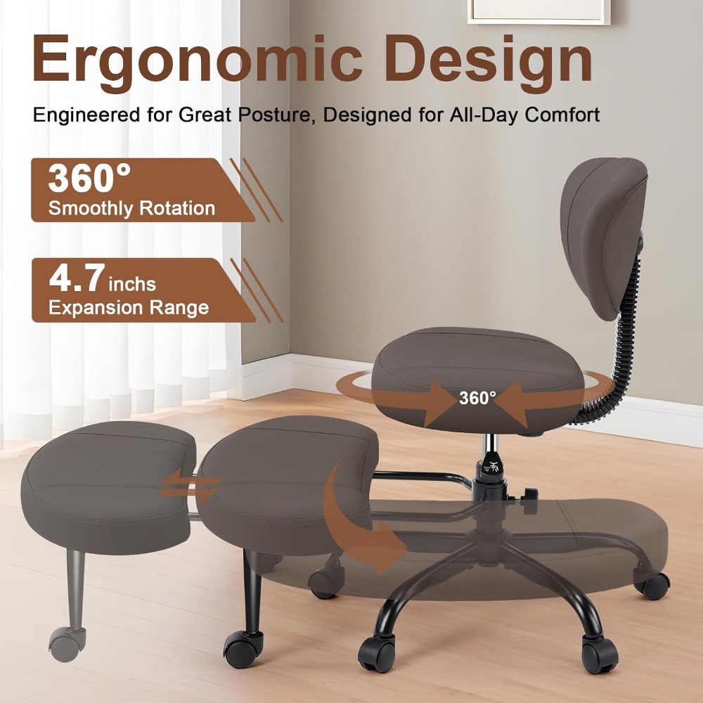 Ergonomic Swivel Chair for Med - Yoga & Fitness Center review and price