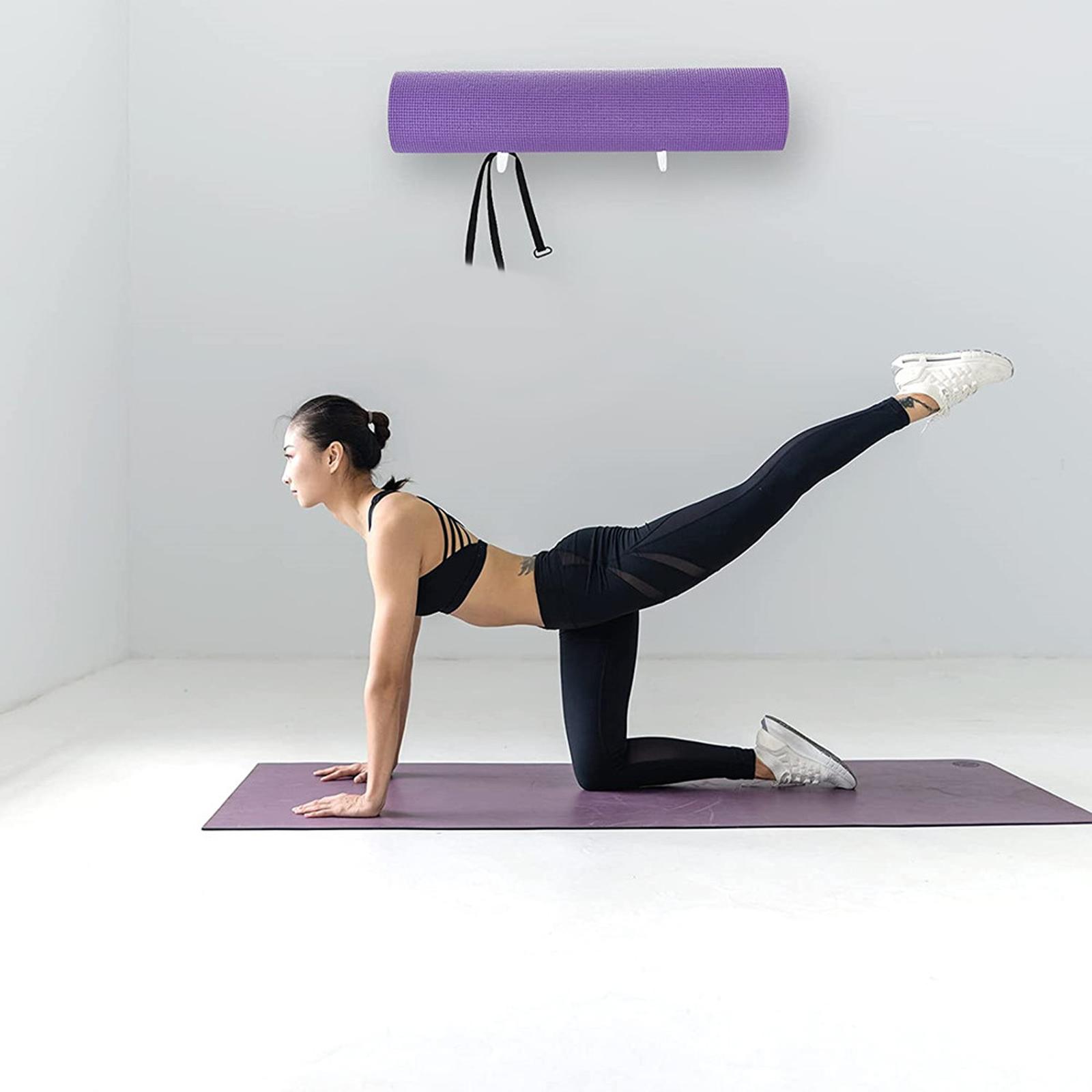 Yoga Mat Holder Hanging Rack W - Yoga Fitness Class review and price