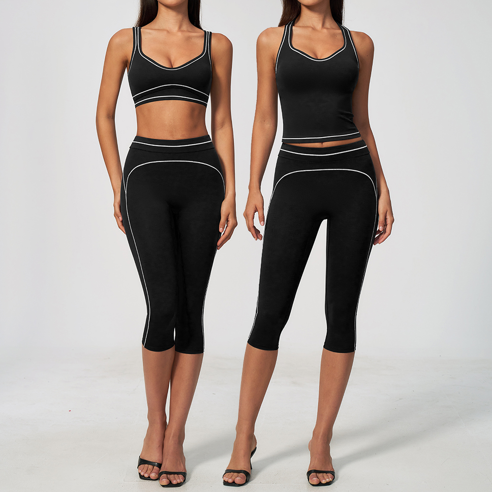 Women Contrast Stitch Racerbac - Yoga Fitness Class review and price
