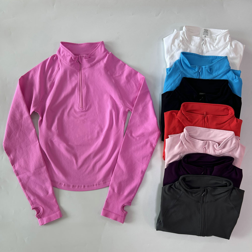 No Logo Yoga Jacket With Half  - Yoga & Fitness Center review and price