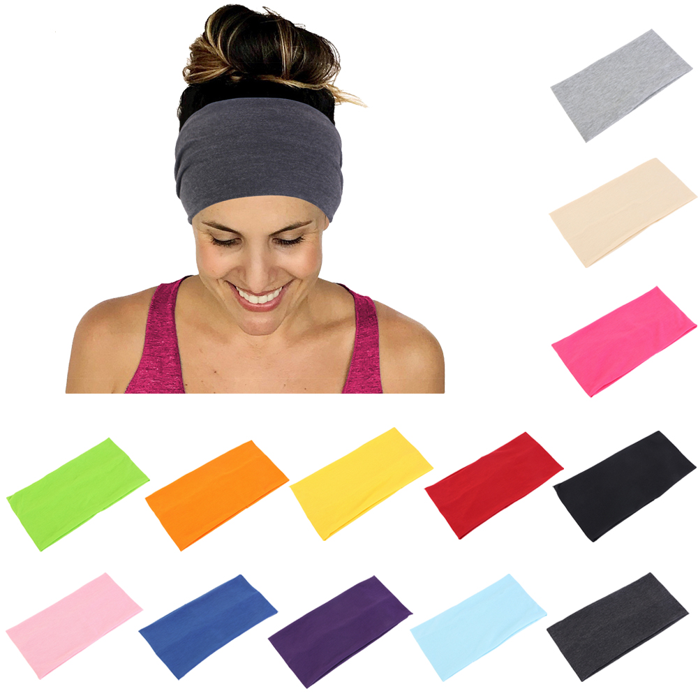 Solid Color Unisex Headband El - Yoga Fitness Stretching Strap review and price