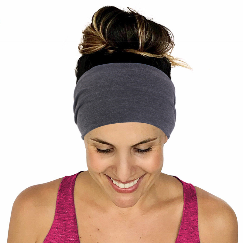 Solid Color Unisex Headband El - Yoga Fitness Stretching Strap review and price