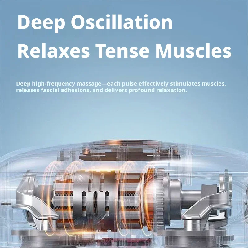 6-Head Deep Tissue Massage Gun - Vibration Massage Gun review and price
