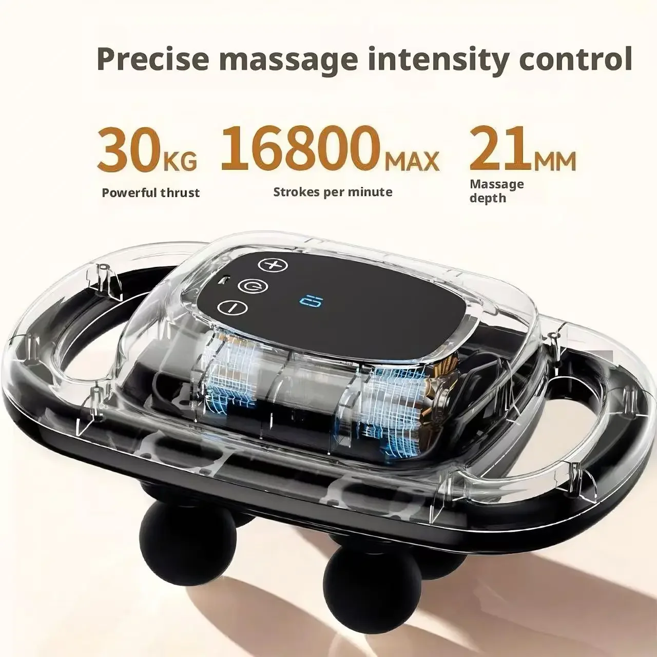 6-Head Deep Tissue Massage Gun - Vibration Massage Gun review and price