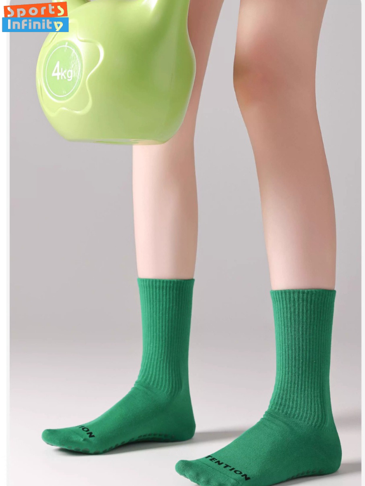 Solid Color Yoga Socks Anti Sl - Yoga Fitness Dance review and price